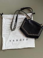 Ongebruikte Sandro Lou bag, zwarte, eyelets, Overige merken, Verzenden, Zwart, Nieuw