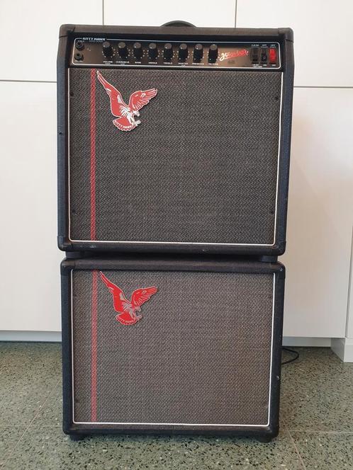 kitty hawk junior combo tube amp + external speaker cab, Muziek en Instrumenten, Versterkers | Bas en Gitaar, Gebruikt, Gitaar