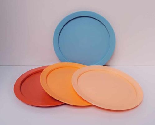 Tupperware Set Assiettes « Tupper Kid's » Multicolor, Maison & Meubles, Cuisine| Tupperware, Neuf, Autres types, Bleu, Jaune, Orange