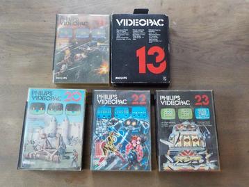 Jeux Philips Videopac numéro 11/13/20/22/23, Enlèvement ou Envoi, Utilisé, Aventure et Action