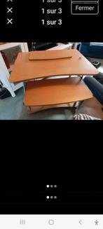 Bureau avec tablette coulissante et etagere 80 x60, Enlèvement, Bureau