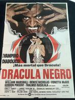 Affiche du film BLACULA 1974 Espagne 70-100 cm, Collections, Posters & Affiches, Enlèvement ou Envoi