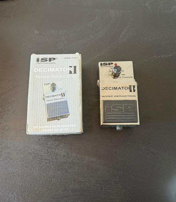 ISP Decimator II Noise Reduction pedaal, Muziek en Instrumenten, Effecten, Gebruikt, Ophalen of Verzenden