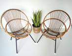 2 Vintage rotan stoelen van Rohe Noordwolde, Antiek en Kunst, Ophalen