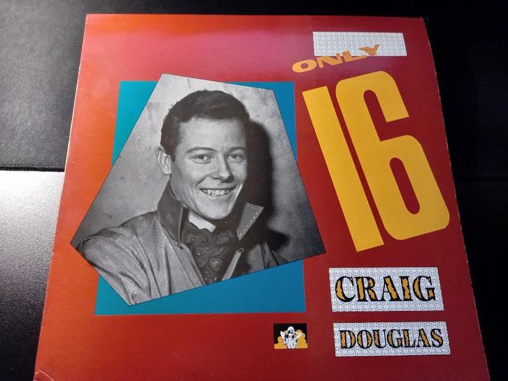 Craig Douglas – Only Sixteen - Popcorn Lp = Als nieuw, Cd's en Dvd's, Vinyl | Rock, Zo goed als nieuw, Poprock, 12 inch, Ophalen of Verzenden