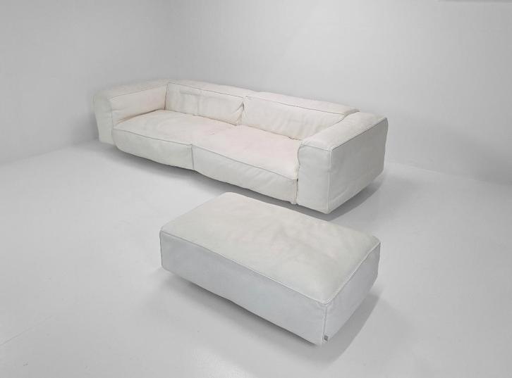 Edra — Canapé Gran Khan avec repose-pieds, Maison & Meubles, Canapés | Salons, Comme neuf, Banc droit, 250 à 300 cm, 100 à 125 cm