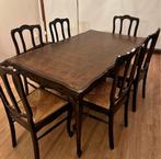 Eettafel met stoelen, Huis en Inrichting, Ophalen, Zo goed als nieuw