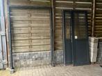 Stevige Aluminium Deuren (2x) met Glas + Bijpassend Kozijn, Enlèvement, Comme neuf, Aluminium