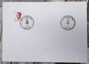postzegel met stempel "Dag der Zilveren Helmen" - Halen beschikbaar voor biedingen