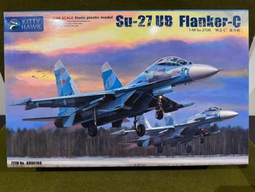 Kitty Hawk 1/48 Russische Sukhoi SU-27 UB Flanker C beschikbaar voor biedingen