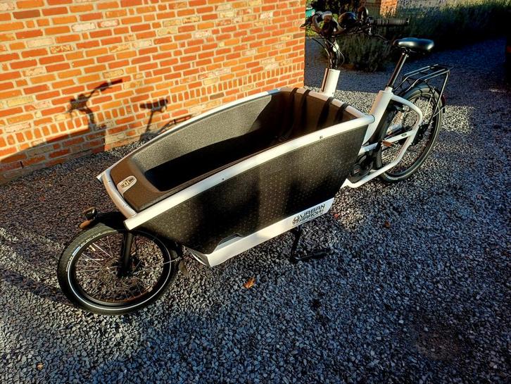 Uban Arrow Performance Family Wit, Fietsen en Brommers, Fietsen | Bakfietsen, Zo goed als nieuw, Overige merken, 3 kinderen, Elektrisch