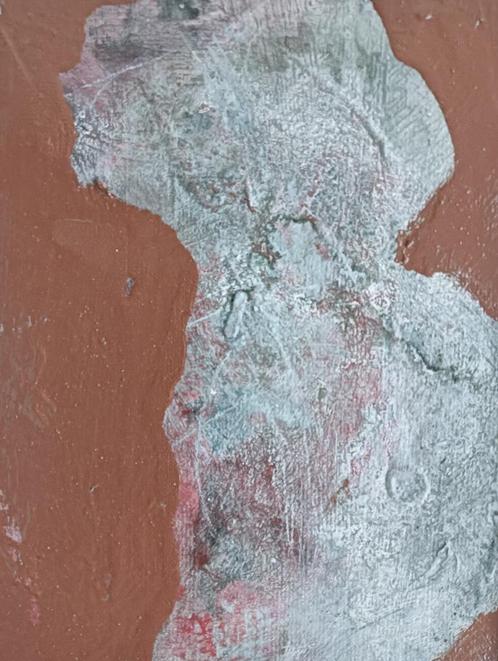 fluitend door het leven, Antiek en Kunst, Kunst | Schilderijen | Abstract, Ophalen of Verzenden