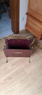 Vintage kranten- en lectuurbak, Huis en Inrichting, Woonaccessoires | Krantenbakken en Lectuurbakken, Ophalen, Gebruikt