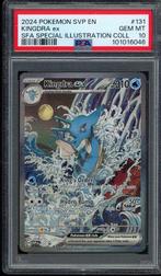 Kingdra ex PSA 10 - SVP131 - Scarlett and Violet Promo 2024, Hobby en Vrije tijd, Verzamelkaartspellen | Pokémon, Verzenden, Zo goed als nieuw