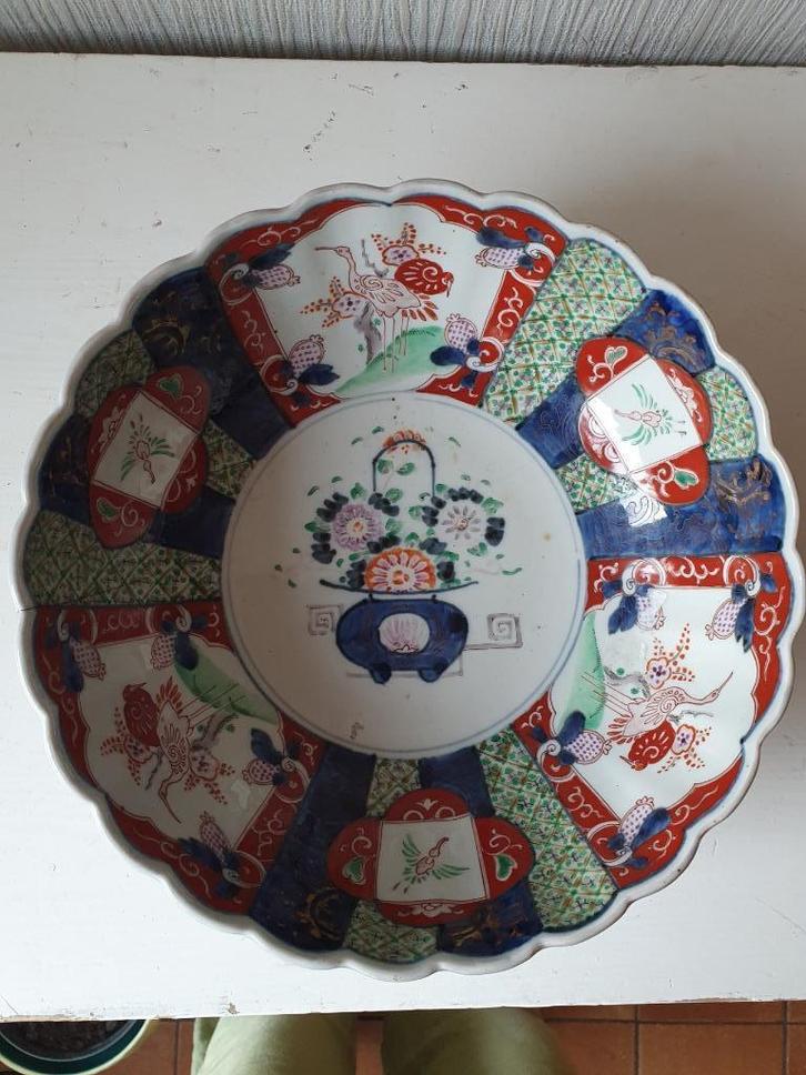 Antieke Imari kom -Meiji Periode- 25,5cm, Antiek en Kunst, Antiek | Porselein, Verzenden