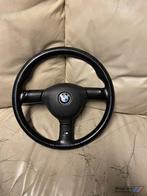Bmw E30 mtech 2 stuur zwart lederen sportstuur e34 E32 mtech, Ophalen, Gebruikt, BMW