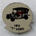 SP0338 Speldje 1911 T Ford rood, Verzamelen, Speldjes, Pins en Buttons, Gebruikt, Ophalen of Verzenden