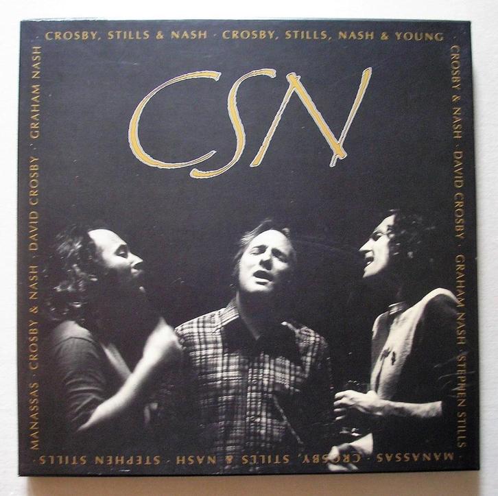 CROSBY, STILLS, NASH & YOUNG - CSN ( 4CD Boxset ), Cd's en Dvd's, Cd's | Rock, Zo goed als nieuw, Poprock, Verzenden