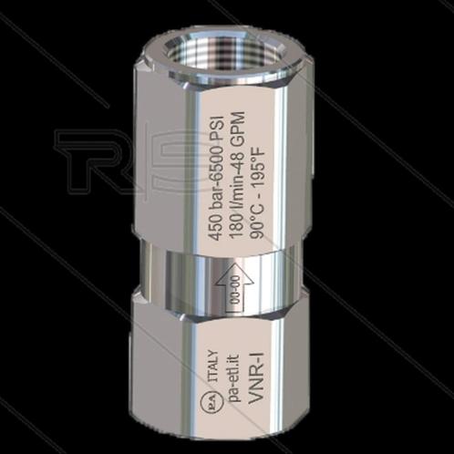 RVS Terugslagklep 180L/min 3/4 inch Bi-Draad, Auto diversen, Overige Auto diversen, Verzenden