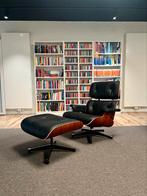 Vitra Eames Lounge Chair met Ottoman, Huis en Inrichting, Fauteuils, Ophalen, Design klassieker, 125 tot 150 cm, Nieuw