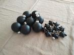 Kerstballen zwart, Diversen, Ophalen, Gebruikt