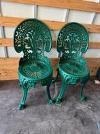 vintage metalen stoelen, Enlèvement, Comme neuf