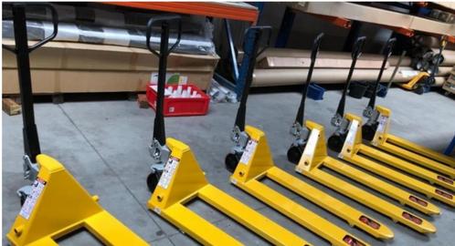 partij nieuwe transpallet transpaletten, Doe-het-zelf en Bouw, Palletwagens en Pompwagens, Gebruikt, Ophalen