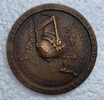 Medaille, penning Union Miniere du Haut Katanga 1906-1956, Ophalen of Verzenden, Brons