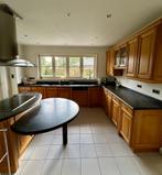 Volledige keuken inclusief toestellen, Huis en Inrichting, Keuken | Complete keukens, Ophalen, Gebruikt, Bruin, Hoekkeuken