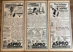 Oude reclames ASPRO 1932, Verzamelen, Ophalen of Verzenden, 1920 tot 1940, Knipsel(s)