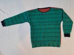 Zelfgemaakte trui: groen vooraan, roestbruin achteraan 152, Jongen, Trui of Vest, Zelfmaakmode, Ophalen of Verzenden