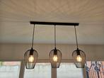 Industriële hanglamp met 3 lichtpunten - zwart, Ophalen, Zo goed als nieuw, Metaal