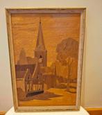 Inlegwerk Sint-Maartensdijk 1961, Antiek en Kunst, Kunst | Schilderijen | Klassiek, Ophalen