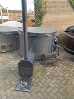 Gebruikte hottub met bubbels - bezorging in België, Ophalen, Zo goed als nieuw, Afdekzeil