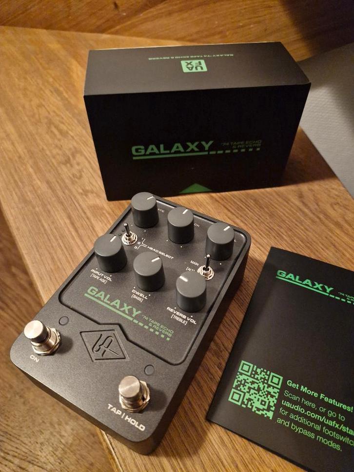 Universal Audio UAFX Galaxy 74 Tape Echo effect pedaal, Musique & Instruments, Effets, Delay ou Écho, Reverb, Enlèvement ou Envoi