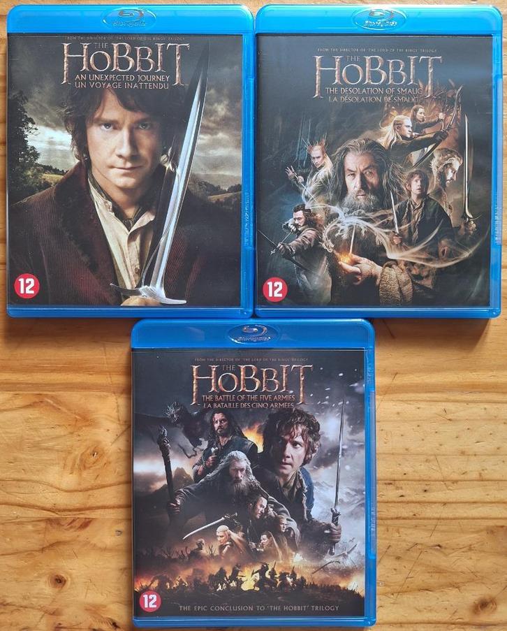 trilogie the hobbit (6 blu-ray) nieuw, Cd's en Dvd's, Blu-ray, Zo goed als nieuw, Avontuur, Ophalen of Verzenden