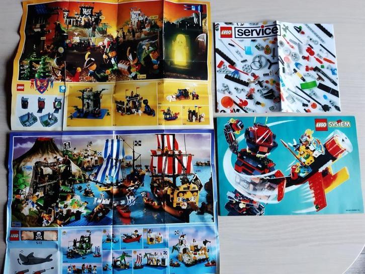 lego folders vintage, Boeken, Catalogussen en Folders, Gelezen, Folder, Ophalen of Verzenden