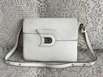 Sac bandoulière DELVAUX cuir blanc, Bijoux, Sacs & Beauté, Enlèvement ou Envoi, Comme neuf, Blanc, Cuir