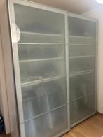 IKEA PAX kledingkast met schuifdeuren — 2m x 236cm x 66cm, Huis en Inrichting, Ophalen, 200 cm of meer, 200 cm of meer, Glas