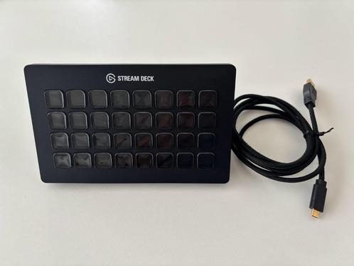 Elgato Stream Deck XL, Computers en Software, Toetsenborden, Zo goed als nieuw, Overige indelingen, Bedraad, Multimediatoetsen