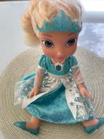Poupée Reine des neiges chante, 40 cm, Enfants & Bébés, Enlèvement ou Envoi, Utilisé