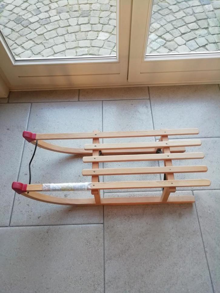 Ijsslede, Kinderen en Baby's, Speelgoed | Buiten | Sleeën, Hout, Ophalen