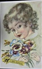 POSTKAARTEN- FANTASIE- KINDEREN, Enlèvement ou Envoi, 1940 à 1960, Affranchie, Enfants