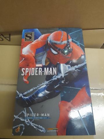 cyborg spider-man suit 1/6 scale sideshow exclusive nieuw