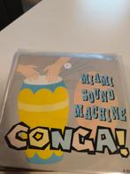 Miami sound machine - conga, Gebruikt, 7 inch, Single, Ophalen of Verzenden