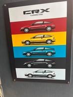 Honda CRX metalen plaatjes, Ophalen of Verzenden, Zo goed als nieuw, Auto's