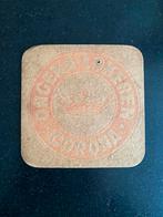 Oud viltje CORONA brouwerij ONGENA te LOKEREN, Enlèvement ou Envoi, Utilisé, Sous-bock