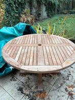 Gloster tuinset teak, Tuin en Terras, Tuintafels, Ophalen, Zo goed als nieuw, Rond, Teakhout