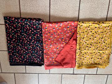 Stoffen pakket 3 jersey stoffen beschikbaar voor biedingen