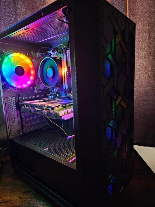Budget-Game PC | Special Build🔥RGB🌈Fortnite / FiveM🎮, Computers en Software, Desktop Pc's, Refurbished, 4 Ghz of meer, HDD